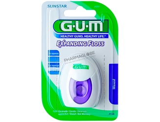 GUM-EXPANDING-FLOSS-LEGER-CIRE-30-M-fil-dentaire-ref2023-pharmaglobe.lu