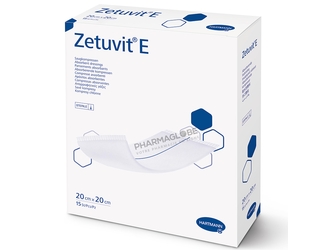 ZETUVIT-E-20-par-20-CM-15-COMPRESSES-STERILES-Hartmann-pharmaglobe.lu