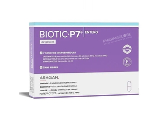 biotic-p7-entero-30-gelules-aragan-flore-intestinale-souches-microbiotiques-pharmaglobe.lu