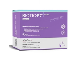 Biotic-P7-Fibres-30-Sticks-Aragan-Flore-Intestinale-Souches-Microbiotiques-pharmaglobe.lu
