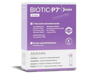 Biotic-P7-Junior-10-Sticks-Aragan-Souches-Microbiotiques-pharmaglobe.lu
