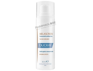 Ducray-Melascreen-Concentré-Antitaches-Flacon-Pompe-30ml-Taches-Brunes-Installées-pharmaglobe.lu