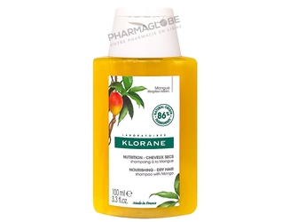 Klorane-Shampoing-à-la-Mangue-Flacon-100ml-Cheveux-Secs-pharmaglobe.lu