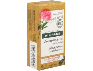 Klorane-Shampoing-Solide-à-la-Pivoine-BIO-Pain-80g-Tous-Types-de-Cheveux-Cuir-Chevelu-Sensible-Fragile-pharmaglobe.lu