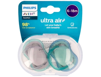 Philips-Avent-Sucette-Ultra-Air-Mix-Bébé-6-18-Mois-Neutral-pharmaglobe.lu