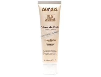 aunea-creme-de-karite-100-ml-peaux-deshydratees-visage-corps-pharmaglobe