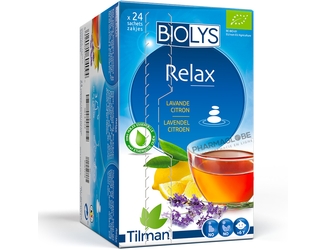 Biolys-Relax-Lavande-Citron-Tisane-BIO-Tilman-24-Sachets-Pour-des-Nuits-Sereines-pharmaglobe.lu