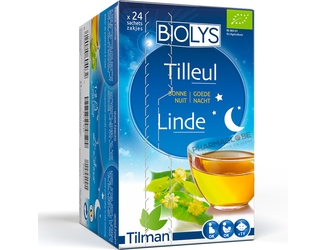 Biolys-Tilleul-BIO-Bonne-Nuit-Tilman-24-Sachets-pharmaglobe.lu
