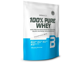 BioTechUSA-100%-Pure-Whey-Banane-Sachet-454g-Tonic-Food-pharmaglobe.lu