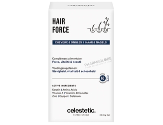 Celestetic-Hair-Force-60-Gélules-Force-Vitalité-et-Beauté-Ongles-et-Cheveux-pharmaglobe.lu