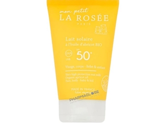 la-rosee-lait-solaire-bebe-spf50-tube-125ml-abricot-mon-petit-pharmaglobe