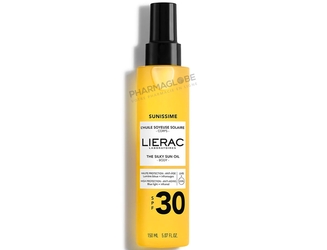 Lierac-Sunissime-L-Huile-Soyeuse-Solaire-Corps-SPF30-Flacon-Pompe-150ml-pharmaglobe.lu