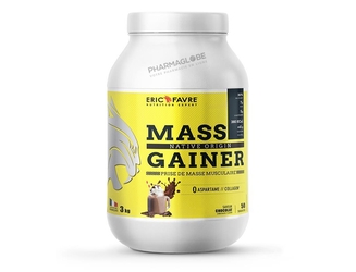 Mass-Gainer-Native-Protein-Saveur-Chocolat-Pot-3kg-Eric-Favre-pharmaglobe.lu