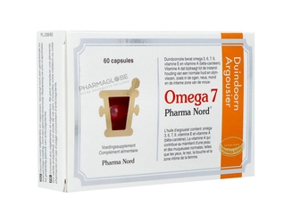 Oméga-7-60-Capsules-Pharma-Nord-Acides-Gras-Oméga-7-de-l-Argousier-pharmaglobe.lu