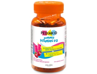 Pediakid-Gommes-Vitamine-D3-Pilulier-60-Oursons-Ineldea-Arôme-Naturel-de-Fraise-pharmaglobe.lu