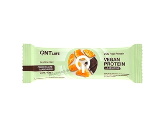 QNT-Barre-Protéinée-Vegane-avec-L-Carnitine-Mandarine-au-Chocolat-40g-Tonic-Food-pharmaglobe.lu