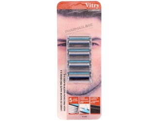 Vitry-Lames-de-Rasoir-Haute-Précision-4-Recharges-Tête-5-Lames-pharmaglobe.lu