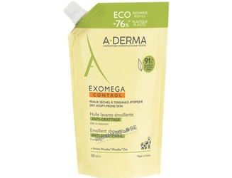 aderma-exomega-control-huile-lavante-emolliente-anti-demangeaisons-eco-recharge-refill-500ml-pharmaglobe.lu