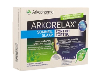 Arkopharma-Arkorelax-SOMMEIL-FORT-8H-30-Comprimes-faciliter-endormissement-sommeil-dure-toute-la-nuit-pharmaglobe.lu