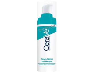 cerave-serum-retinol-anti-marques-flacon-30ml-peau-imperfections-acneique-pharmaglobe.lu