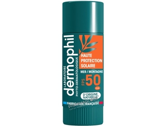 dermophil-stick-levres-haute-protection-solaire-ski-spf-50-4gr-baume-pharmaglobe.lu