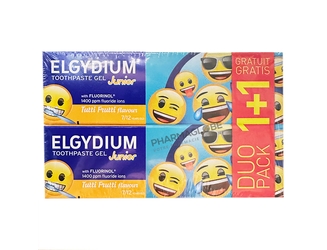 ELGYDIUM-JUNIOR-EMOJI-dentifrice-enfants-tutti-frutti-promo-1-+-1-gratuit-pharmaglobe.lu