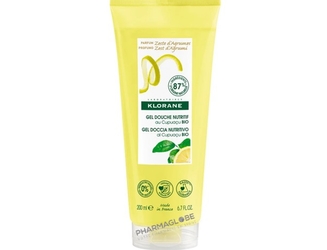 klorane-gel-douche-au-parfum-zeste-d-agrumes-tube-200ml-peau-pharmaglobe.lu