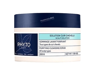 Phyto-Solution-Cuir-Chevelu-Gommage-Lavant-Purifiant-Pot-200g-Texture-Granitée-aux-Cristaux-de-Sel-Marin-pharmaglobe.lu