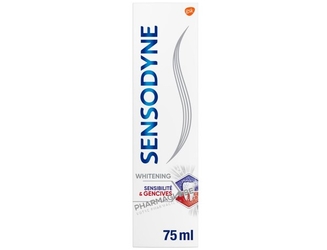 sensodyne-sensibilite-gencives-whitening-dentrifrice-tube-75ml-blancheur-pharmaglobe.lu