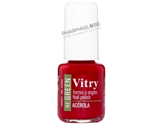 Vitry-Vernis-Be-Green-Couleur-Acérola-Flacon-6ml-pharmaglobe.lu