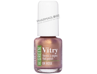 Vitry-Vernis-Be-Green-Couleur-Or-Rose-Flacon-6ml-pharmaglobe.lu