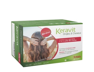 keravit-cheveux-ongles-boite-180-gelules-volume-brillance-beaute-pharmaglobe.lu