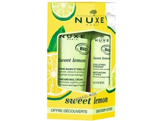 nuxe-offre-kit-sweet-lemon-creme-mains-bio-30ml-stick-levres-4g-pharmaglobe.lu