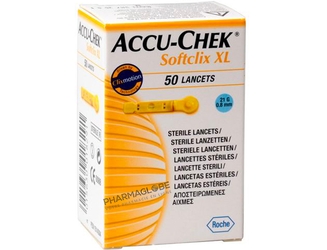  ACCUCHEK-SOFTCLIX-XL-LANCETS-X-5-bandelettes-diabete-pharmaglobe.lu