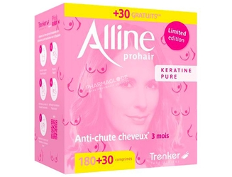 ALLINE-PROHAIR-180-CAPSULES-+-30-CAPSULES-PINK-RIB-offertes-complement-alimentaire-anti-chute-pharmaglobe.lu