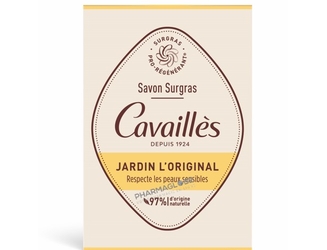cavailles-roge-savon-surgras-jardin-original-boite-100g-peau-sensible-solide-pharmaglobe.lu
