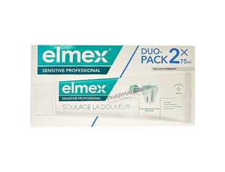 ELMEX-DENTIFRICE-SENSITIVE-PROFESSIONAL-75ML-DUO-soulage-douleur-dents-sensibles-pharmaglobe.lu