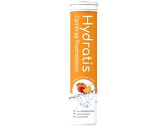 hydratis-tube-peche-20-pastille-effervescente-electrolytes-hydratation-optimale-pharmaglobe.lu