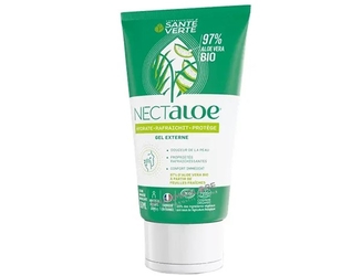 nectaloe-gel-externe-bio-100-tube-150ml-sante-verte-97-aloe-vera-biologique-pharmaglobe.lu