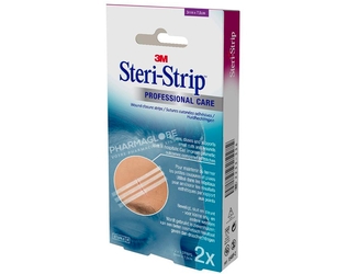 STERI-STRIP-3-par-7- MM-2-feuilles-de-5-STRIPS-suture-cutanee-pharmaglobe.lu