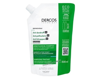vichy-dercos-shampooing-anti-pelliculaire-ds-eco-recharge-sachet-500ml-cheveux-normaux-gras-pharmaglobe.lu
