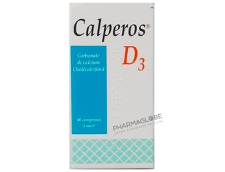 Calperos-D3-60-Comprimés-à-Sucer-Calcium-Cholécalciférol-pharmaglobe.lu