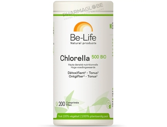 Chlorella-500-BIO-200-Comprimés-Be-Life-Bio-Life-pharmaglobe.lu