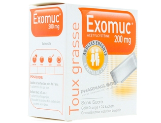 Exomuc-200-mg-Granulés-Pour-Solution-Buvable-24-Sachets-Toux-Grasse-pharmaglobe.lu