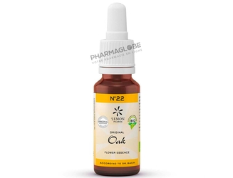 Fleurs-de-Bach-BIO-N-22-Oak-Chêne-Gouttes-Flacon-20-ml-Lemon-Pharma-pharmaglobe.lu