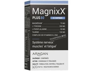 MagnixX-PLUS-80-Comprimés-ixX-pharma-Muscles-Fatique-System-Nerveux-pharmaglobe.lu