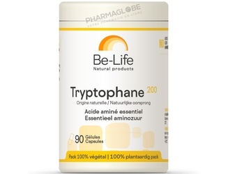 Tryptophane-200-mg-90-Gélules-Be-Life-Bio-Life-Acide-Aminé-Essentiel-pharmaglobe.lu