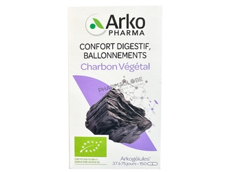 Arkopharma-Arkogélules-Charbon-Végétal-Activé-150-Gélules-35-a-75-jours-pharmaglobe.lu