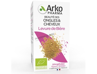 Arkopharma-Arkogélules-Levure-de-Bière-BIO-45-Gélules-Cheveux-et-Ongles-pharmaglobe.lu