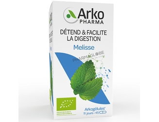 Arkopharma-Arkogélules-Mélisse-BIO-45-Gélules-pharmaglobe.lu